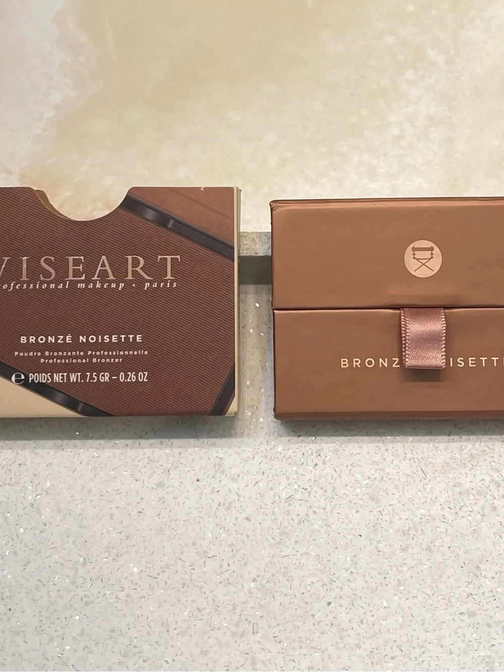 VISEART ~ ‘BRONZE NOISETTE’ Professional Bronzer with Box ~ Full Size 7.5 g